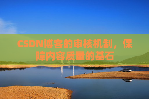 CSDN博客的审核机制,保障内容质量的基石